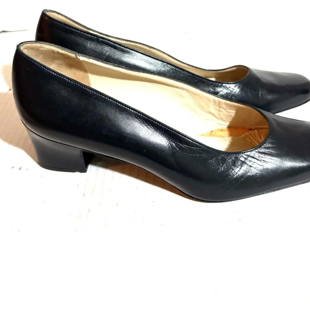 Bally Women's Classic Black Leather Loafers - Picture 2 of 8